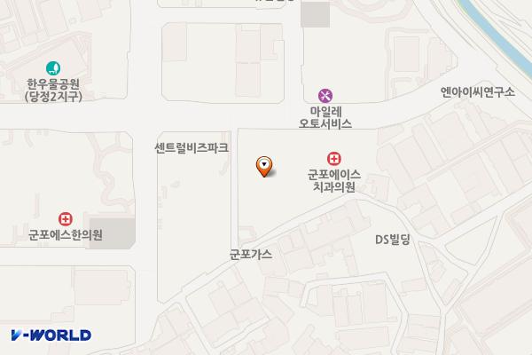 경기군포 엠테크노센터 6 위치 지도 — 경기도 군포시 공단로140번길 46