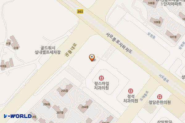 경기고양 힐사이드오피스텔 2 위치 지도 — 경기도 고양시 덕양구 권율대로 508