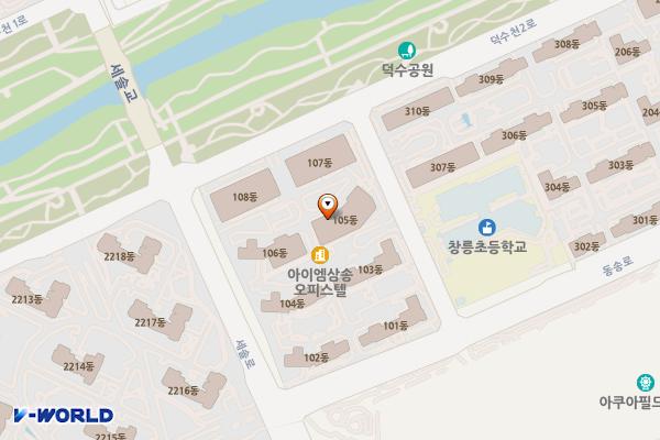 경기고양 아이엠삼송오피스텔 4 위치 지도 — 경기도 고양시 덕양구 동송로 23-50 (동산동)