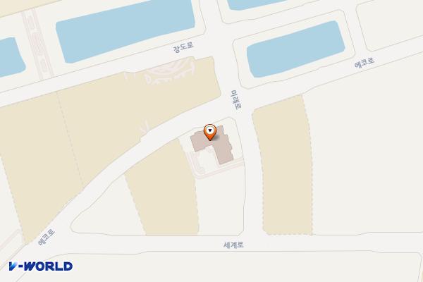 인천서구 청라썬앤빌에코스타오피스텔 2 위치 지도 — 인천광역시 서해구 미래로 11