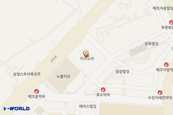 전북전주 전주에코로마네시티관리단 2 위치 지도 — 전북특별자치도 전주시 덕진구 세병2길 10