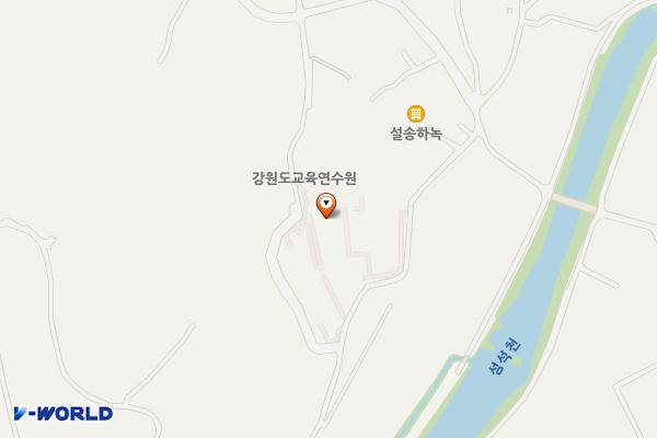 강원강릉 강원도교육연수원행정연수부 위치 지도 — 강원특별자치도 강릉시 공항길20번길 52-1