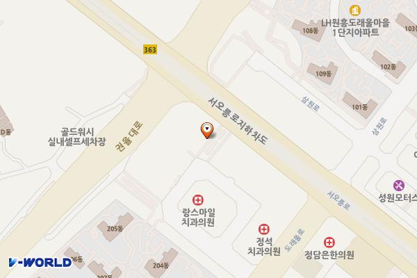 경기고양 가림타워오피스텔 2 위치 지도 — 경기도 고양시 덕양구 권율대로 504