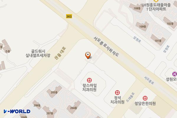 경기고양 가림타워오피스텔 3 위치 지도 — 경기도 고양시 덕양구 권율대로 504