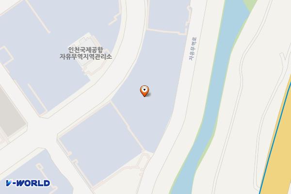 인천중구 세인티엔엘 위치 지도 — 인천광역시 영종구 자유무역로 25 (운서동)