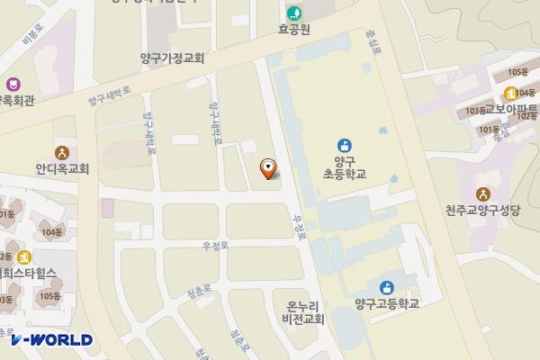 무도화랑관 옆 위치 지도 — 강원특별자치도 양구군 양구읍 상리 181-28