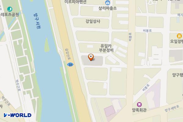 한우마을 위치 지도 — 강원특별자치도 양구군 양구읍 상리 549