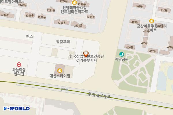 경기부천 대신프라자상가 위치 지도 — 경기도 부천시 원미구 송내대로265번길 19