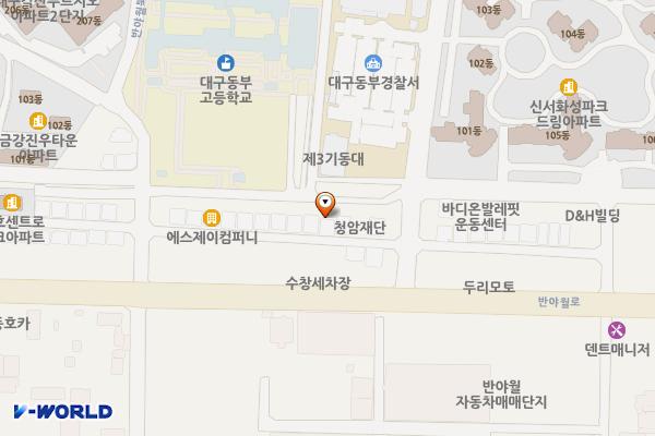 대구동구 노을 위치 지도 — 대구광역시 동구 반야월로 271-41