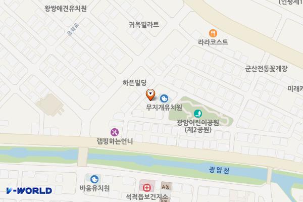 경북칠곡 마들렌 위치 지도 — 경상북도 칠곡군 석적읍 동중리2길 12