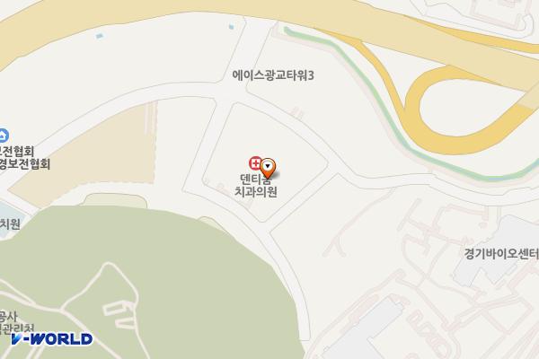경기수원 덴티움지식산업센터 2 위치 지도 — 경기도 수원시 영통구 창룡대로256번길 76