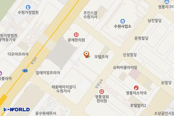 경기수원 르네상스시티프라자 위치 지도 — 경기도 수원시 영통구 반달로7번길 30