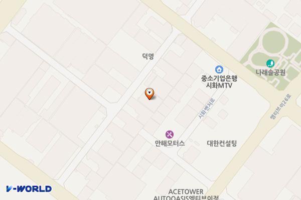 경기시흥 (주)퓨어엔비텍 위치 지도 — 경기도 시흥시 엠티브이북로193번길 24