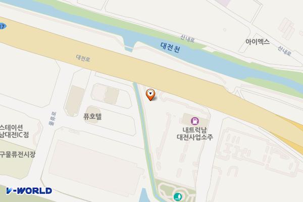 내트럭하우스 남대전사업소 2 위치 지도 — 대전광역시 동구 대전로 15