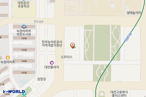 대전서구 오페라웨딩홀 2 위치 지도 — 대전광역시 서구 둔산남로 50
