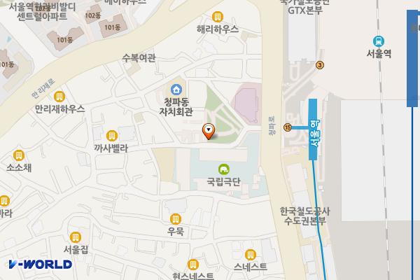 서울용산 청파어린이공원 2 위치 지도 — 서울특별시 용산구 청파로89길 26
