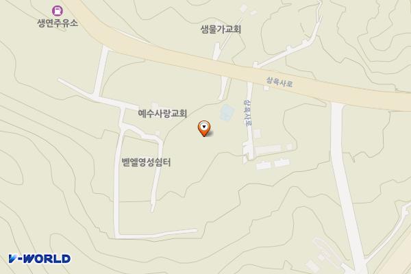 경기동두천 동원효실버센터 위치 지도 — 경기도 동두천시 삼육사로 1144