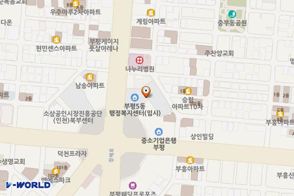 인천부평 유진마젤란주상복합 위치 지도 — 인천광역시 부평구 장제로 150