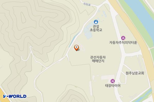 강원원주 골프타운 위치 지도 — 강원특별자치도 원주시 치악로 1365-11