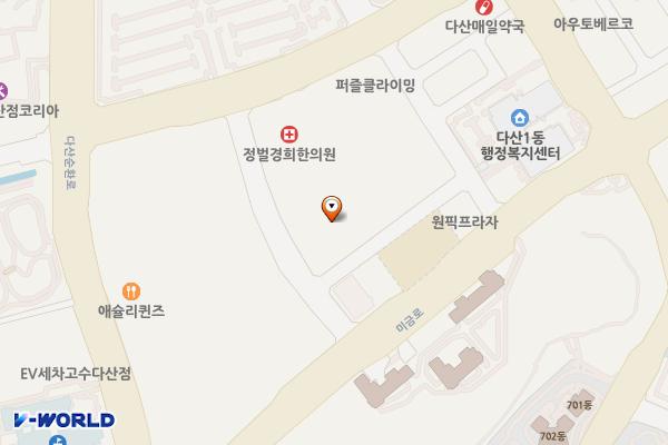 경기남양주 다산블루웨일2차지식산업센터 1 위치 지도 — 경기도 남양주시 다산중앙로19번길 25-23