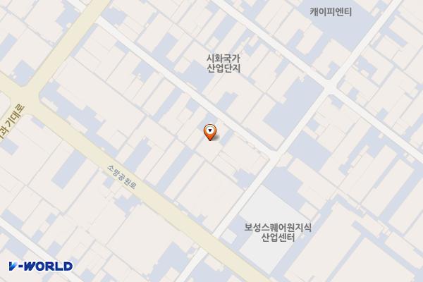 경기시흥 대원전기㈜ 위치 지도 — 경기도 시흥시 공단1대로260번안길 56