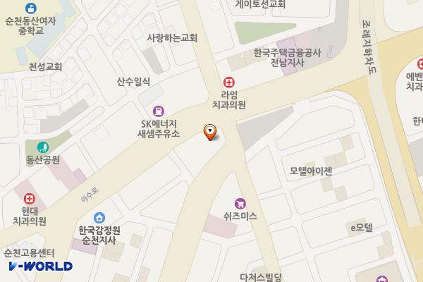 전남순천 순천종합금융센터 위치 지도 — 전남광주통합특별시 순천시 연향번영길 149