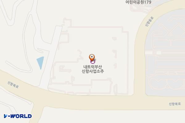 경남창원 내트럭하우스 부산신항사업소 2 위치 지도 — 경상남도 창원시 진해구 신항북로 320 (용원동)