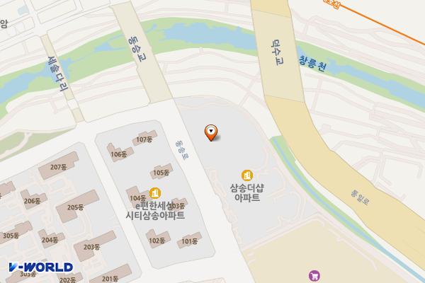 경기고양 삼송더샵미디어시티 3 위치 지도 — 경기도 고양시 덕양구 동송로 30 (동산동)