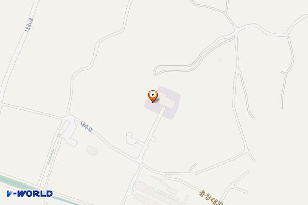 충북청주 복된교회 위치 지도 — 충청북도 청주시 청원구 내수읍 내수로 124-40