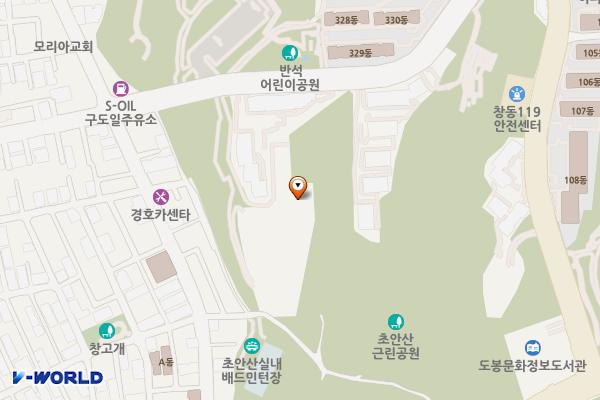서울도봉 도봉종합골프연습장 위치 지도 — 서울특별시 도봉구 해등로3길 69-21 (창동)