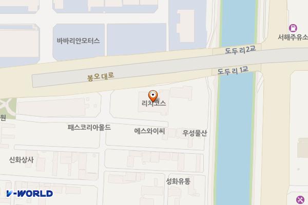 인천계양 ㈜리치코스 1 위치 지도 — 인천광역시 계양구 서운산업로 62 (서운동)
