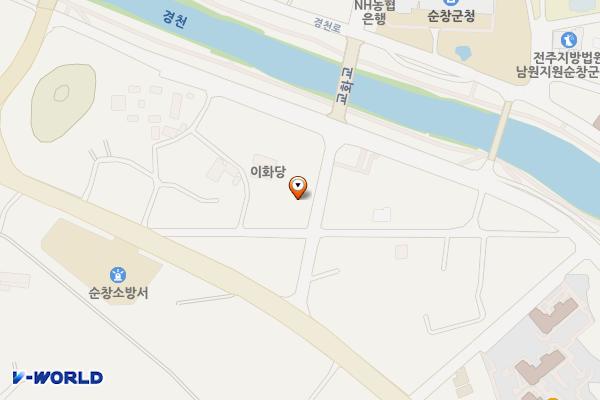 전북순창 순정축협 순창한우명품관 위치 지도 — 전북특별자치도 순창군 순창읍 경천1로 26