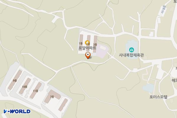 사창리 공영주차장-4 위치 지도 — 강원특별자치도 화천군 사내면 사창리 745-7