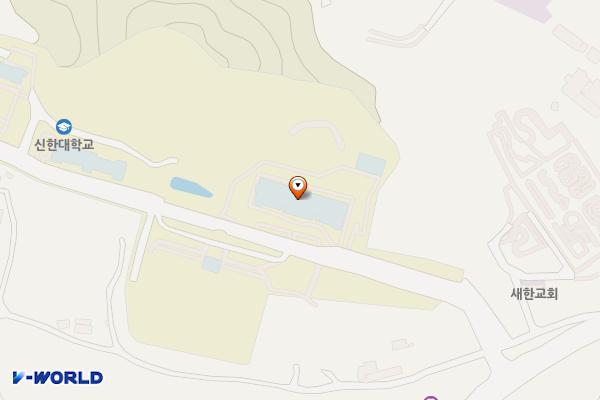 경기의정부 신한대학교의정부캠퍼스 1 위치 지도 — 경기도 의정부시 호암로 95