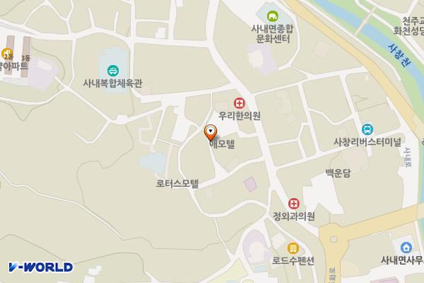 사창리 공영주차장-2 위치 지도 — 강원특별자치도 화천군 사내면 사내로5길 16-12