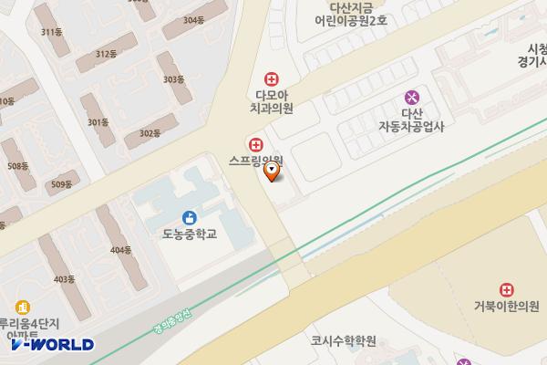 경기남양주 광장프라자 위치 지도 — 경기도 남양주시 미금로 239
