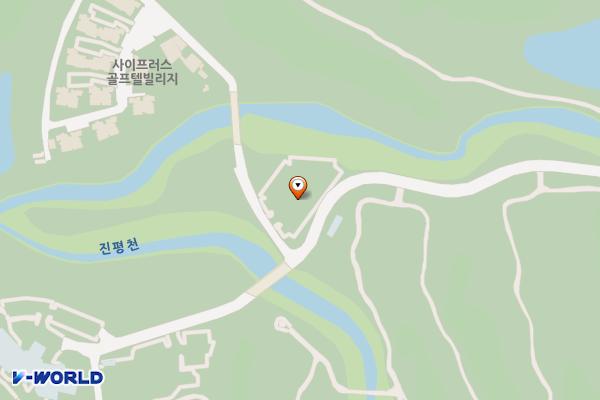 제주서귀포 사이프러스골프장 3 위치 지도 — 제주특별자치도 서귀포시 표선면 번영로 2300