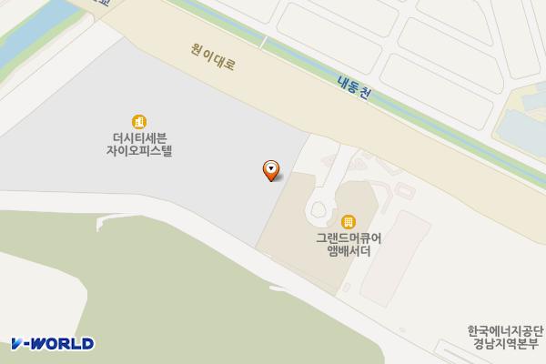 경남창원 더시티세븐몰 2 위치 지도 — 경상남도 창원시 성산구 원이대로 320