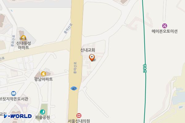 서울중랑 베네스트로프트 1 위치 지도 — 서울 중랑구 용마산로 636