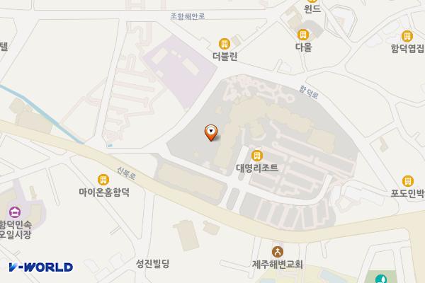 제주제주 소노벨제주 1 위치 지도 — 제주특별자치도 제주시 조천읍 신북로 577