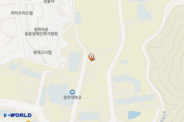 청주대학교 평생교육원 위치 지도 — 충청북도 청주시 청원구 대성로 298