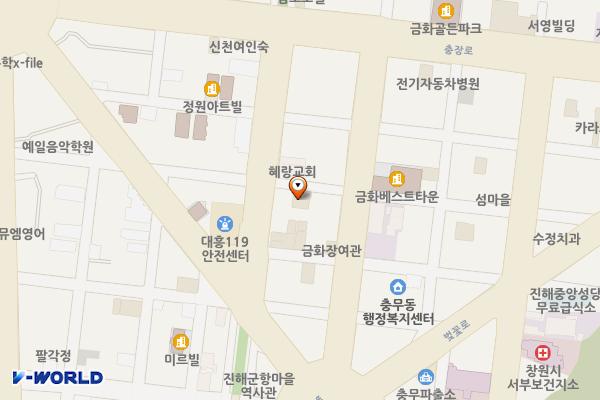 더샾호텔 위치 지도 — 경상남도 창원시 진해구 중원로79번길 5