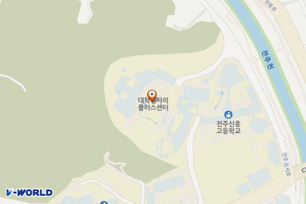 기전대학 위치 지도 — 전북특별자치도 전주시 완산구 전주천서로 267