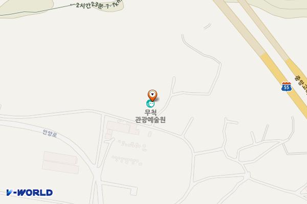 무척산 관광농원 위치 지도 — 경상남도 김해시 생림면 안양로358번길 38