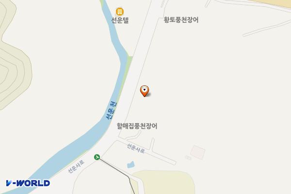 유신회관 위치 지도 — 전북특별자치도 고창군 아산면 선운사로 25