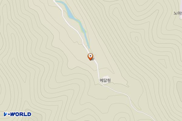 예가노인전문요양원(예가원) 위치 지도 — 강원특별자치도 영월군 남면 신선길 124