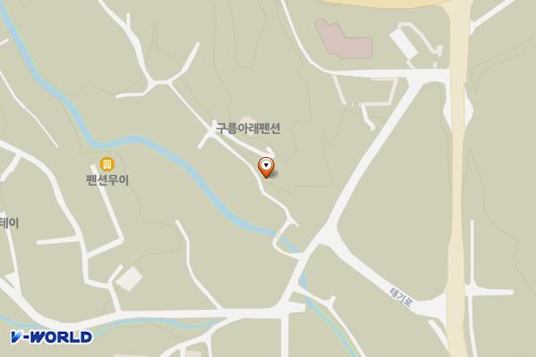 기분좋은날 위치 지도 — 강원특별자치도 평창군 봉평면 안흥동길 6-10
