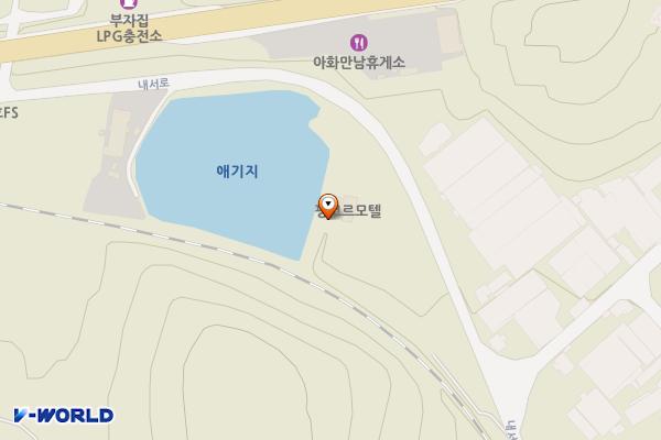 함월장 위치 지도 — 경상북도 경주시 서면 내서로 320-3