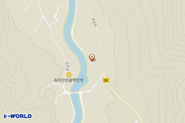 여유로운 황토집 민박 위치 지도 — 경상북도 상주시 화북면 문장로 2349
