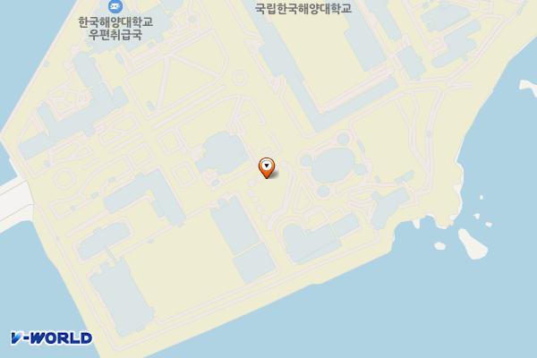 한국해양대학교 B구역 위치 지도 — 부산광역시 영도구 태종로 727